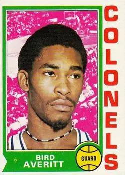 1974-75 Topps #231 Bird Averitt