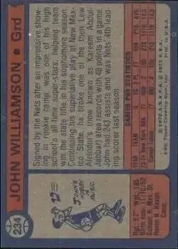 Back of John Williamson
