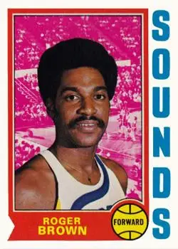 1974-75 Topps #240 Roger Brown
