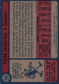 Back of Tom Owens