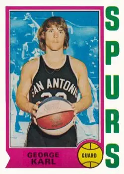 1974-75 Topps #257 George Karl