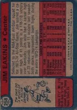 Back of Jim Eakins