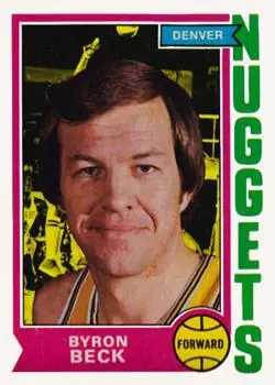 1974-75 Topps #264 Byron Beck