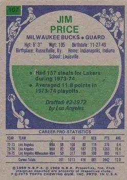 Back of Jim Price