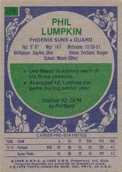 Back of Phil Lumpkin