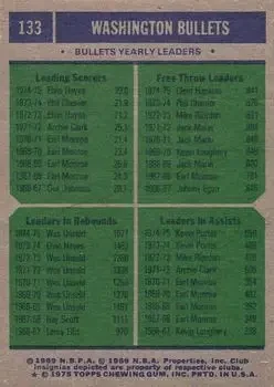 Back of Card #133