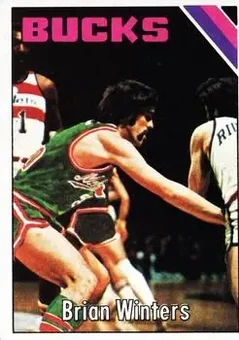 1975-76 Topps #143 - Brian Winters - Milwaukee Bucks