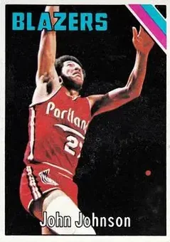 1975-76 Topps #147 - John Johnson - Portland Trail Blazers
