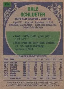 Back of Dale Schlueter