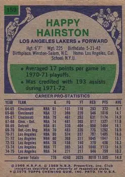 Back of Happy Hairston