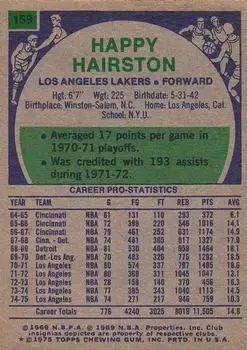 Back of Happy Hairston