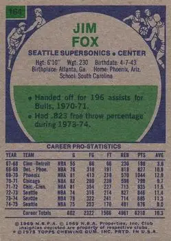 Back of Jim Fox