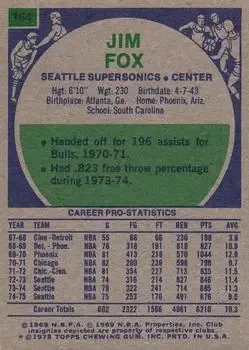 Back of Jim Fox