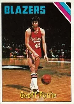 1975-76 Topps #165 - Geoff Petrie - Portland Trail Blazers
