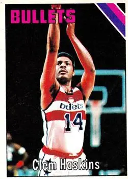 Front of Clem Haskins