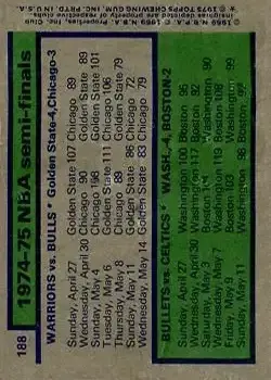 Back of Card #188