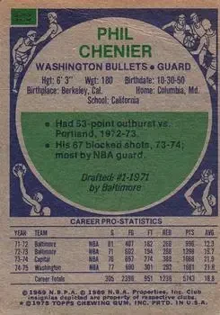 Back of Phil Chenier