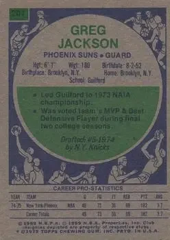 Back of Greg Jackson