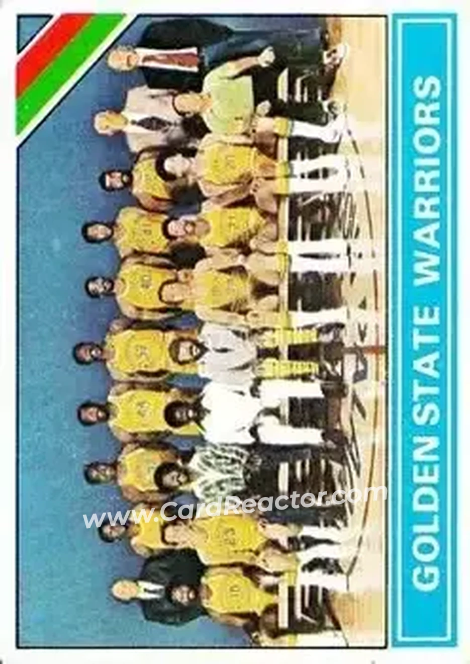1975-76 Topps #209 - Warriors - Golden State Warriors 1975-76 Topps #209 - Warriors - Golden State Warriors