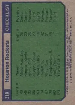 Back of Card #210
