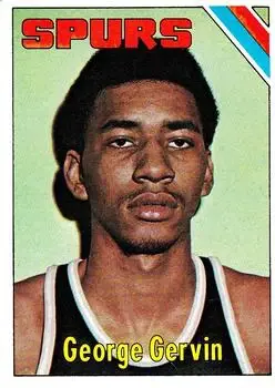 Front of George Gervin