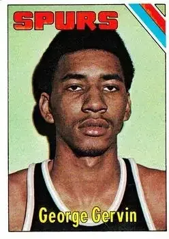 Front of George Gervin