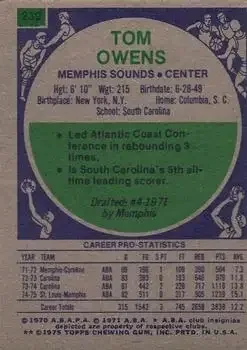 Back of Tom Owens
