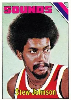 1975-76 Topps #249 Stew Johnson