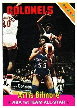 1975-76 Topps #250 Artis Gilmore