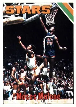 1975-76 Topps #254 Moses Malone