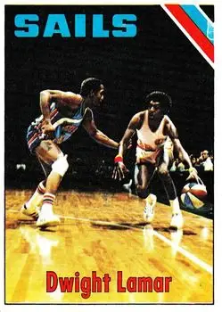 1975-76 Topps #256 Dwight Lamar