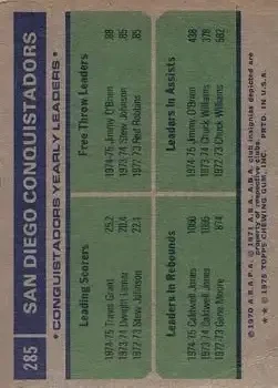 Back of Card #285