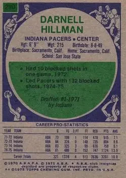 Back of Darnell Hillman