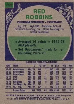Back of Red Robbins