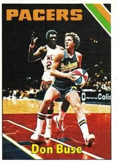 1975-76 Topps #299 - Don Buse - Indiana Pacers 1975-76 Topps #299 - Don Buse - Indiana Pacers