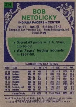 Back of Bob Netolicky
