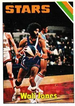 1975-76 Topps #319 Wally Jones