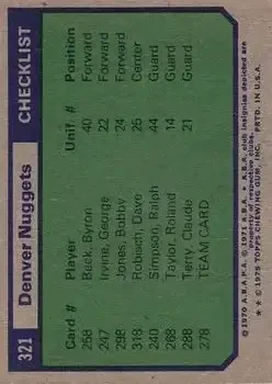 Back of Card #321