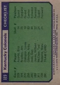 Back of Card #323