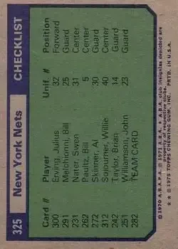 Back of Card #325