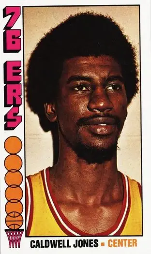 1976-77 Topps #112 Caldwell Jones