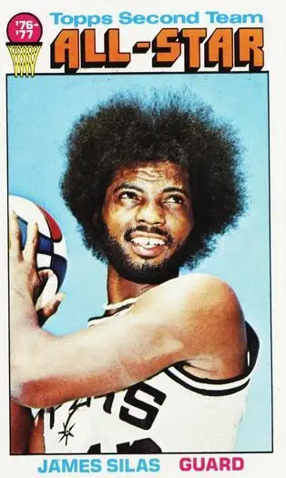 1976-77 Topps #134 James Silas