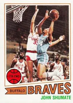 1977-78 Topps #104 John Shumate