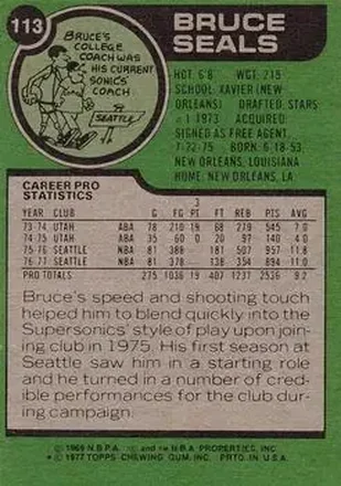 Bruce Seals back