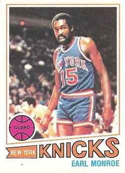 1977-78 Topps #6 White Backs Earl Monroe