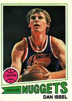 1977-78 Topps #41 White Backs Dan Issel