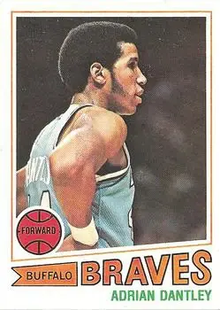 1977-78 Topps #56 White Backs Adrian Dantley