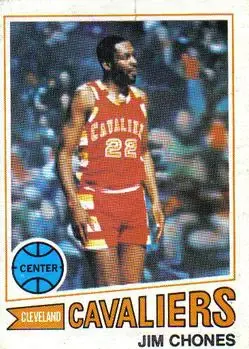 1977-78 Topps #57 White Backs Jim Chones