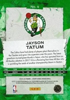 Back of Jayson Tatum