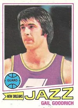 1977-78 Topps #77 White Backs Gail Goodrich
